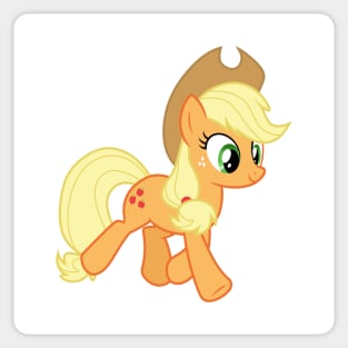 Applejack running Sticker